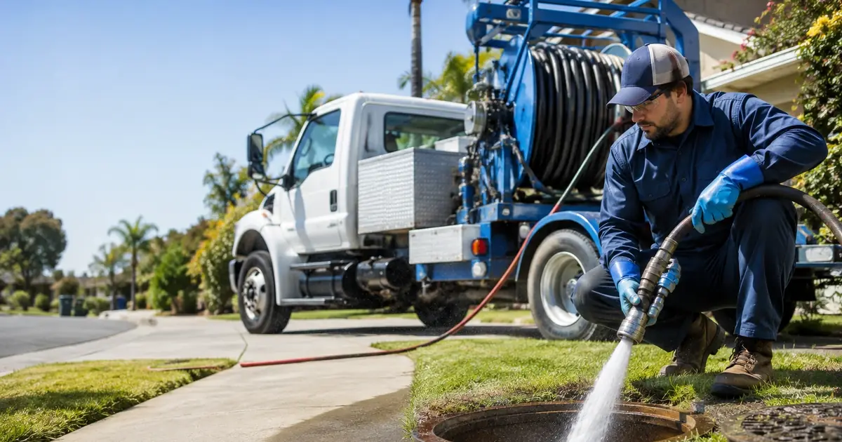Hydro jet sewer cleaning Cedar Glen