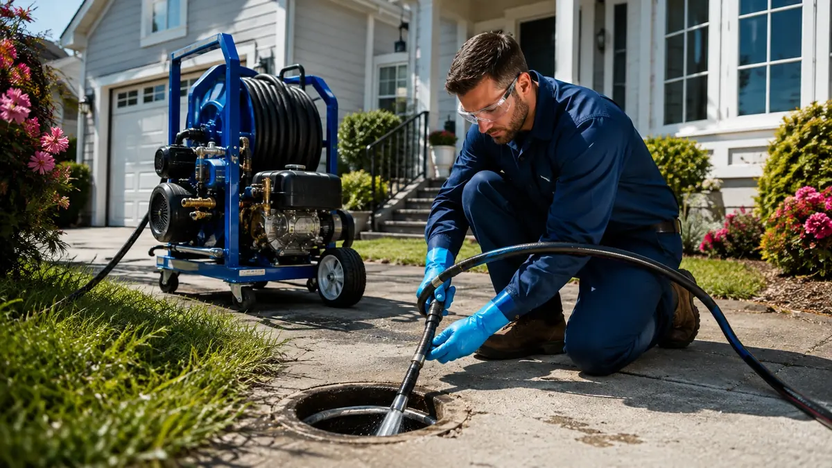 Residential Hydro Jet Drain Cleaning in Cedar Glen